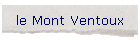 le Mont Ventoux