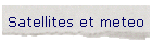 Satellites et meteo