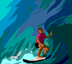 la bonne vague pour se destresser